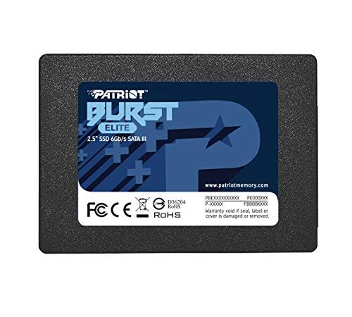 Patriot Burst Elite SATA 3 120GB SSD 2.5" Solid State Drive