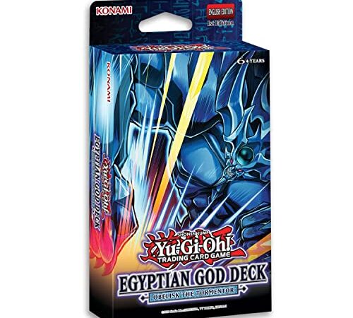 Yu-Gi-Oh! Trading Cards Egyptian God Obelisk Deck, Multicolor