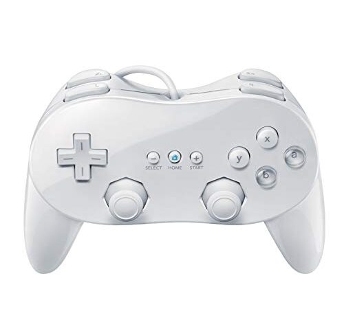 QUMOX Wii Classic Controller Remote Joypad Gamepad Classic Controllers for Wii Console